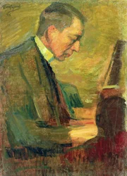 Portrait de Sergei Rakhmaninov, 1916